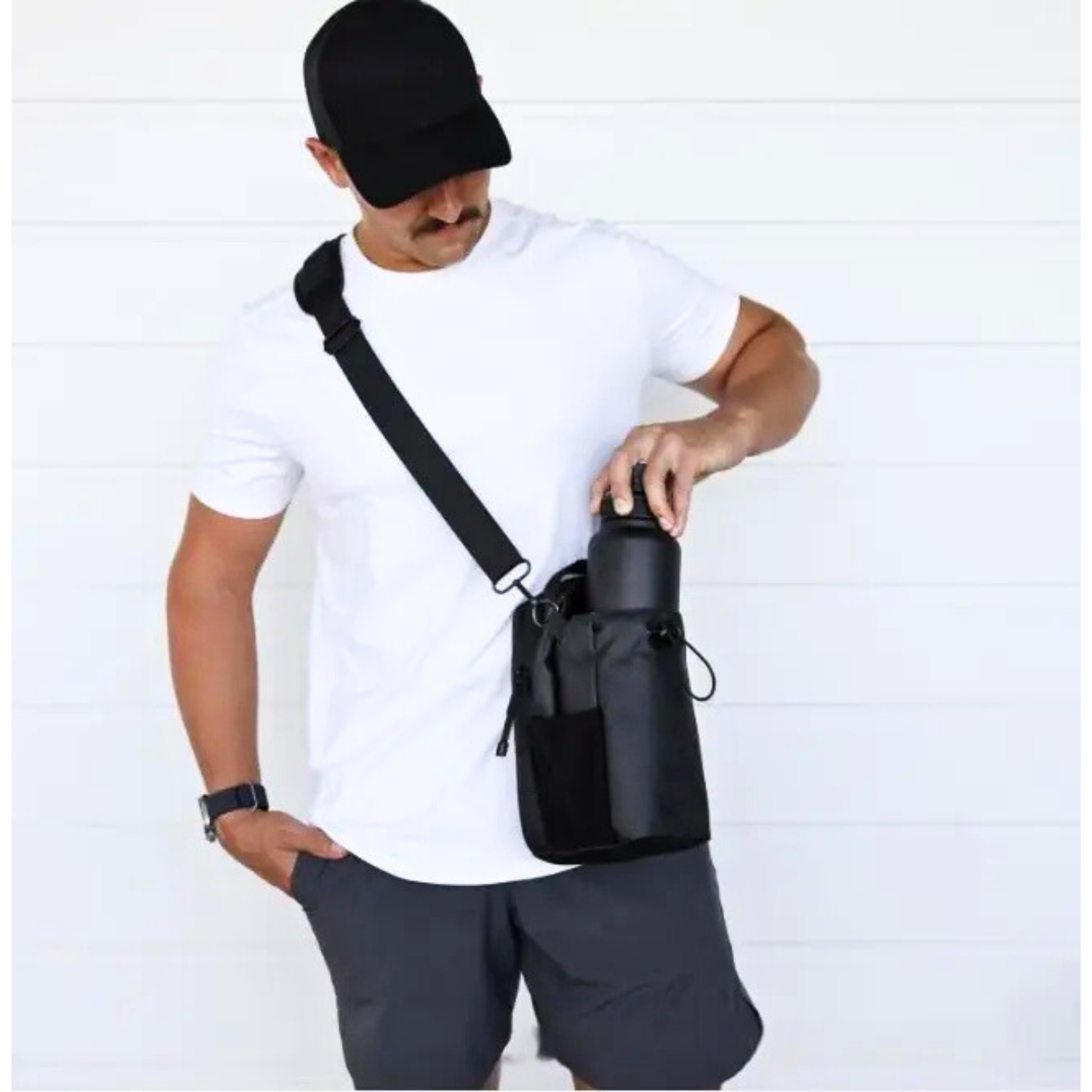 PeakMotion™ Crossbody Bottle Bag